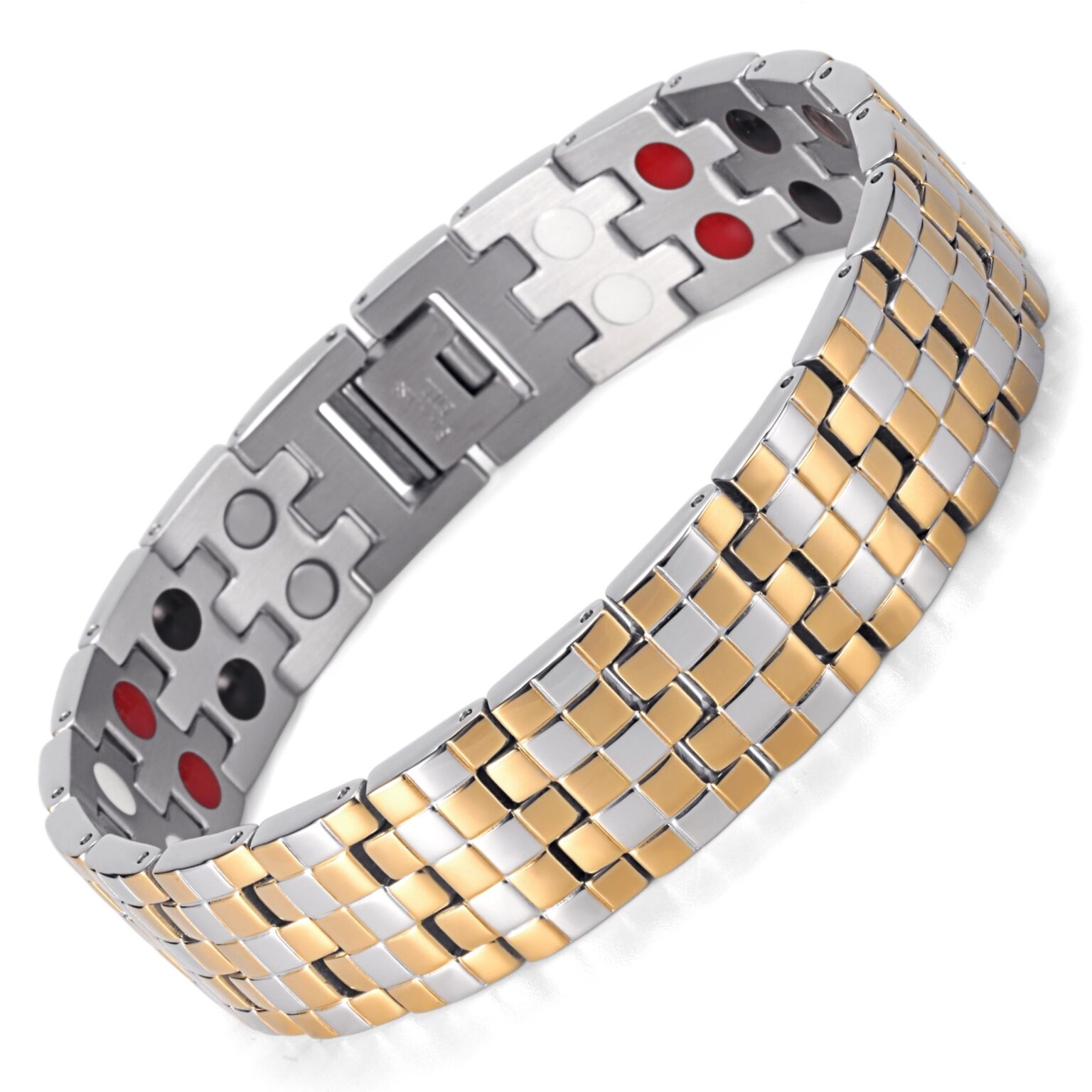 Stainless Steel Mens Bracelets for Arthritis Pain Relief