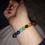 7 Chakra Adjustable Anxiety Bracelet